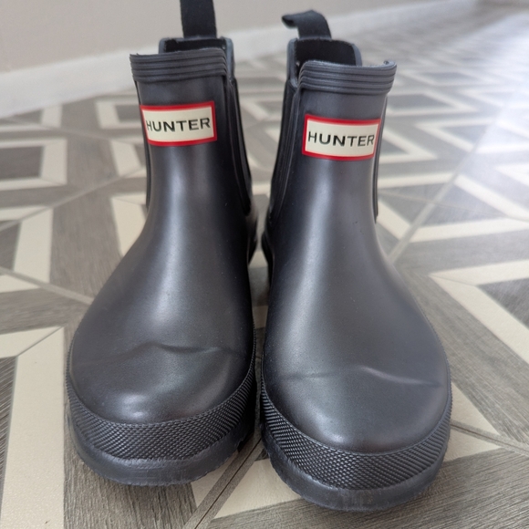 Hunter Chelsea Rain Boots Size 6 - Picture 5 of 14